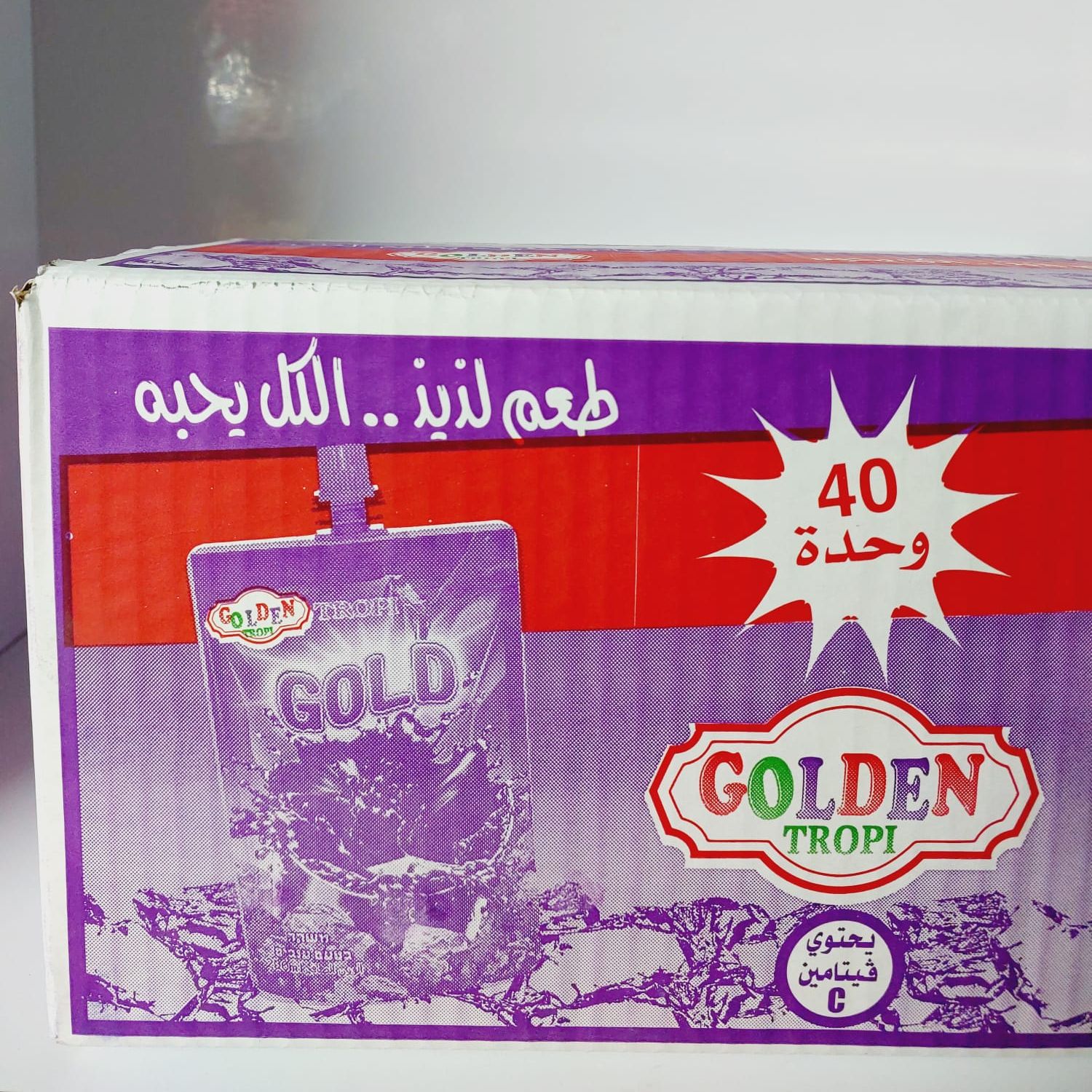 شراب جولد كرتونة