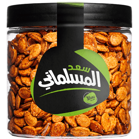 بزر بطيخ  بطعم الباربكيو 200 غرام
